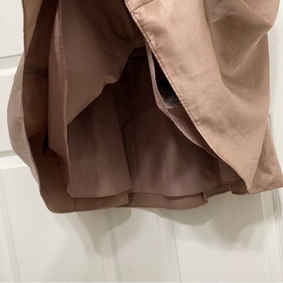Michaelangelo Satin Taupe Dress - Picture 15 of 15